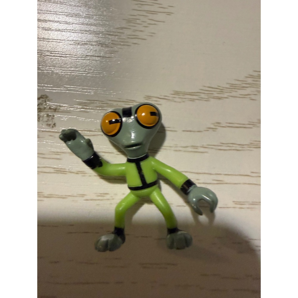 Ben 10 Grey Matter Mini Action Figure Cartoon Network Alien Toy Green